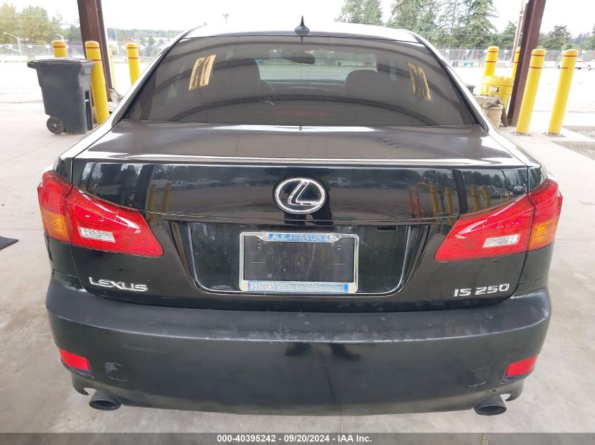 2007 Lexus Is 250 VIN: JTHBK262072047467 Lot: 40395242