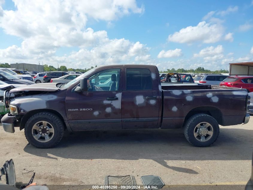 2005 Dodge Ram 2500 Slt/Laramie VIN: 3D7KR28C65G747779 Lot: 40395250