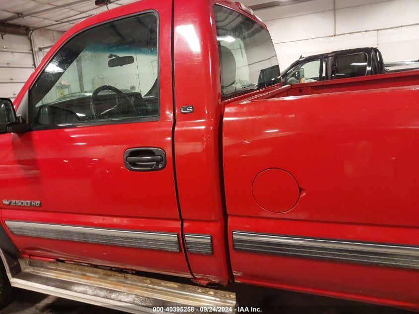 2001 Chevrolet Silverado 2500Hd Ls VIN: 1GCHK24U31Z253574 Lot: 40395258