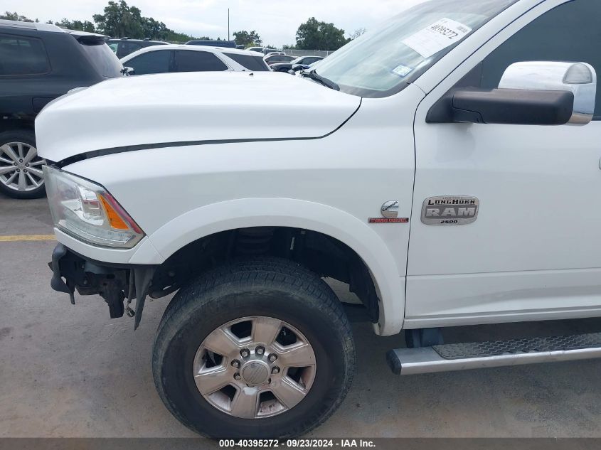 2015 Ram 2500 Longhorn VIN: 3C6UR5GL1FG710864 Lot: 40395272