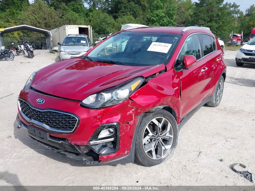 2020 Kia Sportage Ex VIN: KNDPNCAC7L7820999 Lot: 40395284