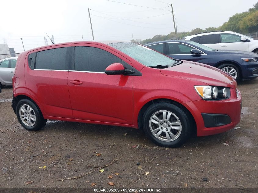 2013 Chevrolet Sonic Lt Auto VIN: 1G1JC6SB1D4161283 Lot: 40395289