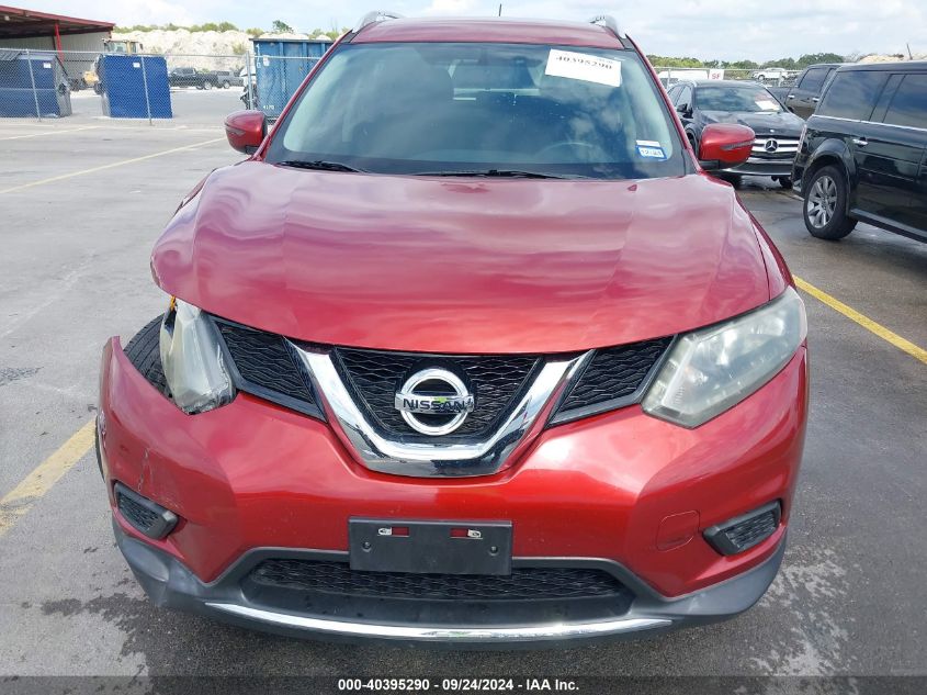 2016 Nissan Rogue S VIN: 5N1AT2MT1GC858075 Lot: 40395290