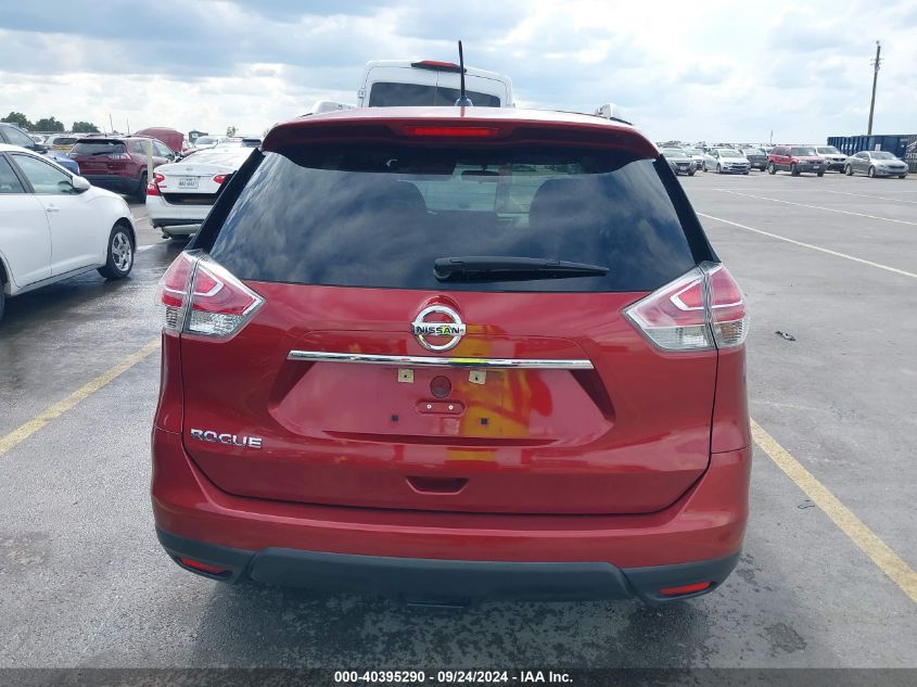 2016 Nissan Rogue S VIN: 5N1AT2MT1GC858075 Lot: 40395290