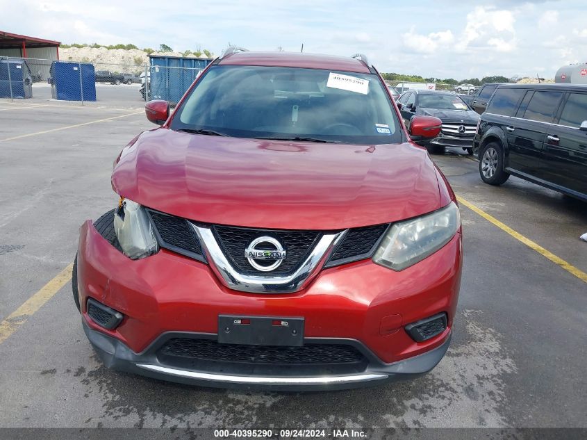 2016 Nissan Rogue S VIN: 5N1AT2MT1GC858075 Lot: 40395290