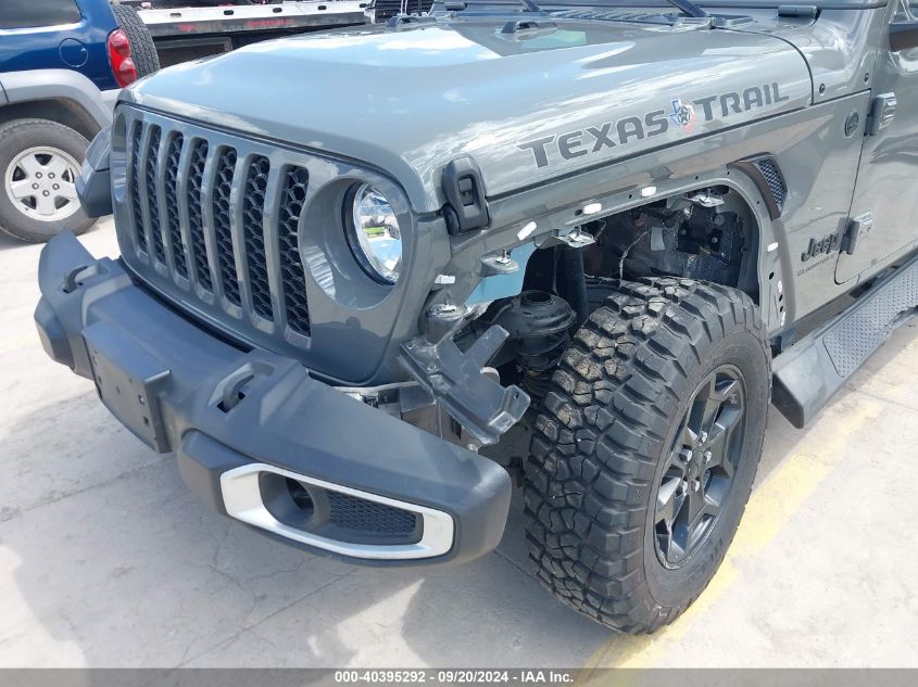 2023 Jeep Gladiator Texas Trail 4X4 VIN: 1C6HJTAG3PL536079 Lot: 40395292