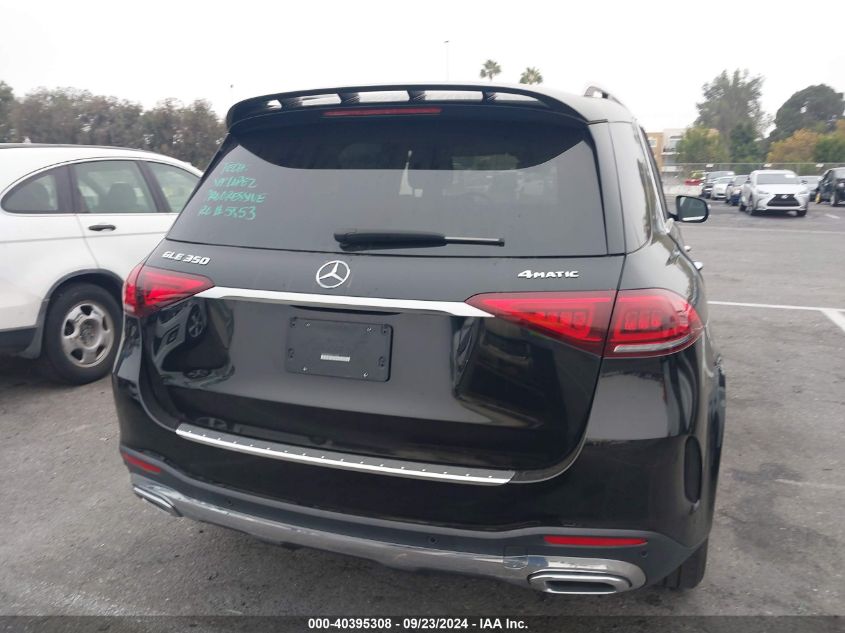 2022 Mercedes-Benz Gle 350 350 4Matic VIN: 4JGFB4KB6NA615868 Lot: 40395308