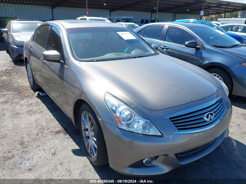 2012 Infiniti G37 Journey VIN: JN1CV6AP2CM625013 Lot: 40395345