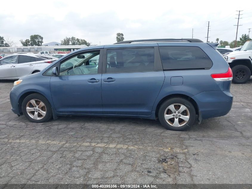 2013 Toyota Sienna Le V6 8 Passenger VIN: 5TDKK3DC3DS368670 Lot: 40395356