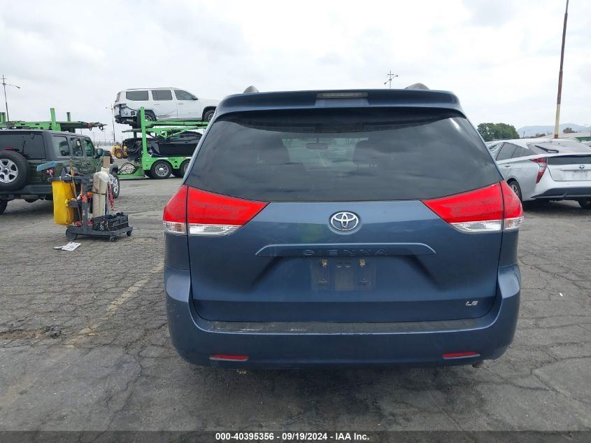 5TDKK3DC3DS368670 2013 Toyota Sienna Le V6 8 Passenger