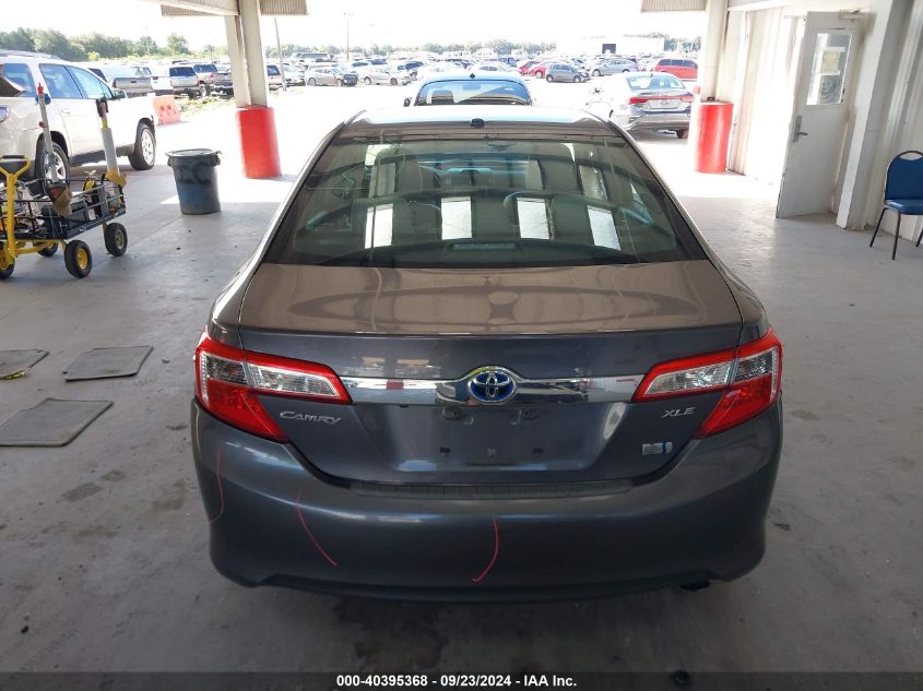 2014 Toyota Camry Hybrid Hybrid/Le/Xle VIN: 4T1BD1FK4EU128135 Lot: 40395368