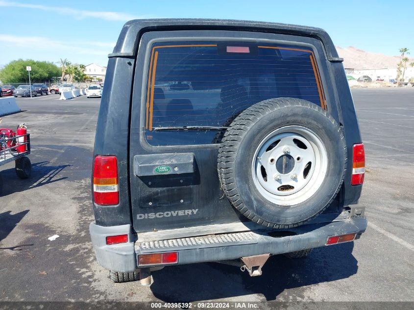 1997 Land Rover Discovery Sd/Se/Se7 VIN: SALJY1247VA536666 Lot: 40395392