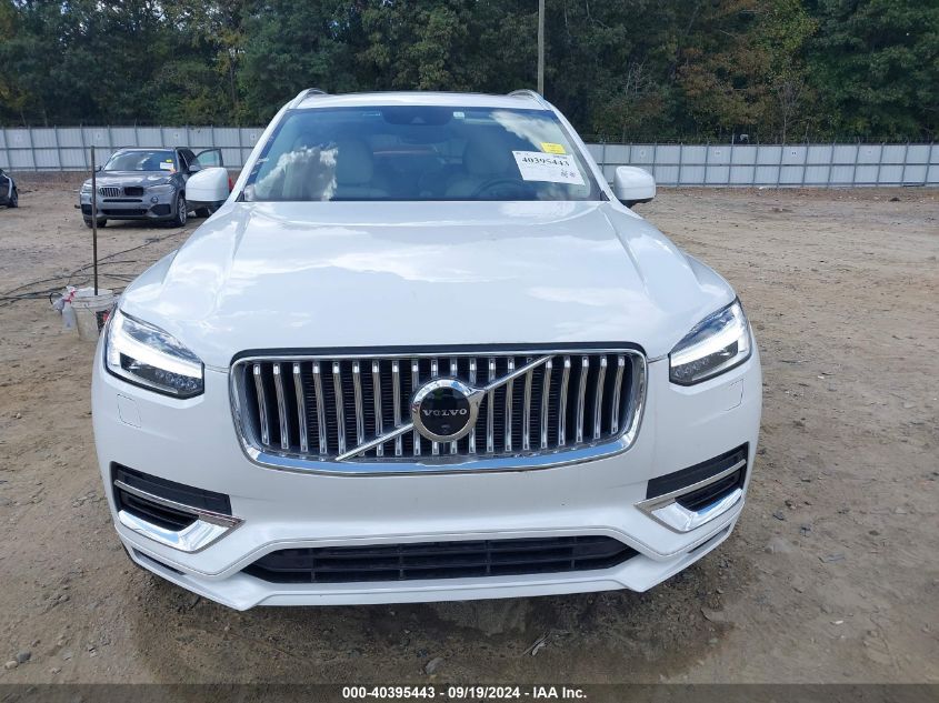 2021 Volvo Xc90 Recharge Plug-In Hybrid T8 Inscription 6 Passenger VIN: YV4BR00L6M1734535 Lot: 40395443