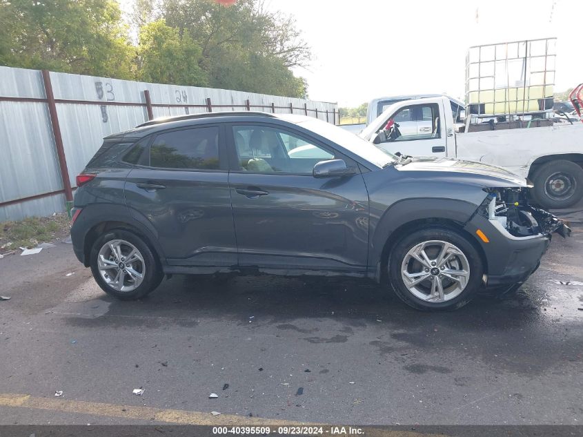 2022 Hyundai Kona Sel VIN: KM8K6CAB7NU837624 Lot: 40395509