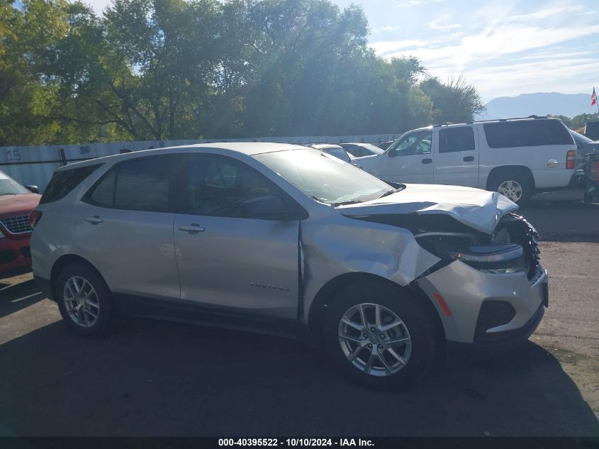 2022 Chevrolet Equinox Awd Ls VIN: 3GNAXSEV4NS150099 Lot: 40395522