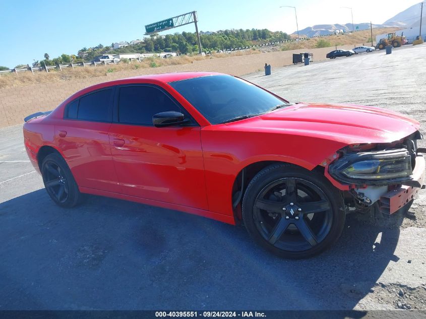 2019 Dodge Charger Sxt Rwd VIN: 2C3CDXBG6KH715324 Lot: 40395551