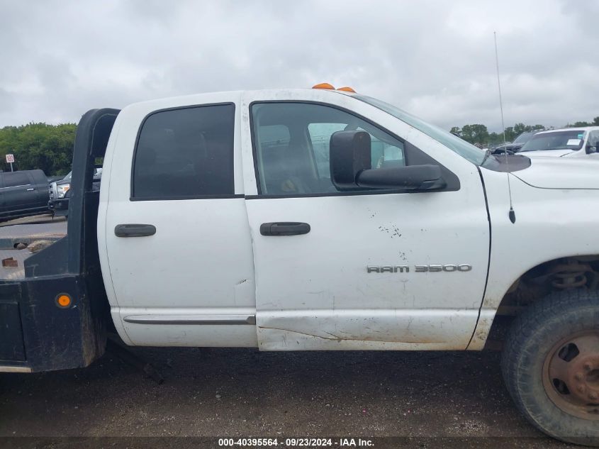 2005 Dodge Ram 3500 St/Slt VIN: 3D7MS48CX5G737684 Lot: 40395564