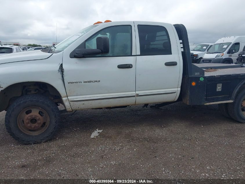 2005 Dodge Ram 3500 St/Slt VIN: 3D7MS48CX5G737684 Lot: 40395564