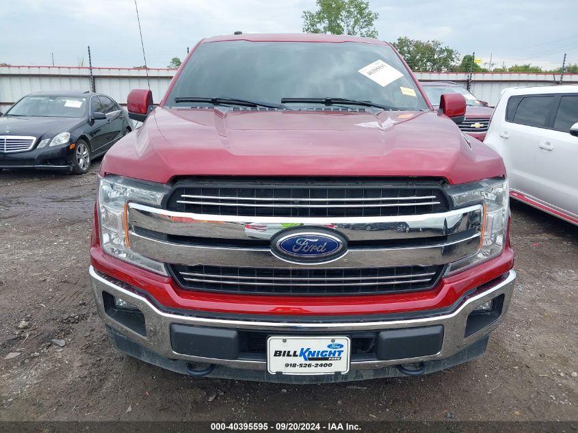 2018 Ford F-150 Lariat VIN: 1FTEW1EP3JKD75340 Lot: 40395595