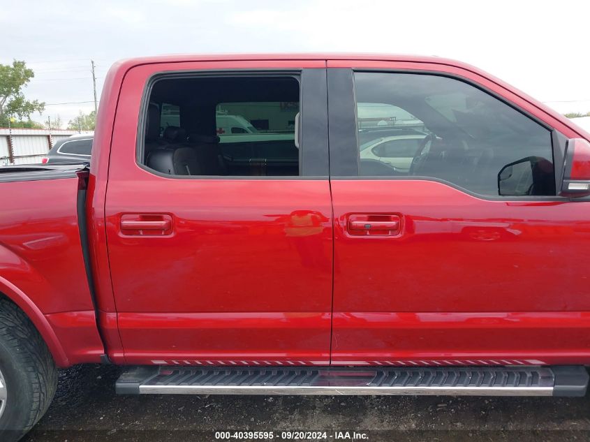 2018 Ford F-150 Lariat VIN: 1FTEW1EP3JKD75340 Lot: 40395595