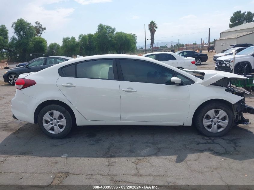 2017 Kia Forte Lx VIN: 3KPFK4A71HE043742 Lot: 40395596