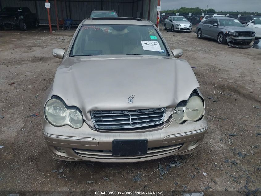 2005 Mercedes-Benz C 240 VIN: WDBRF61J05A796197 Lot: 40395603