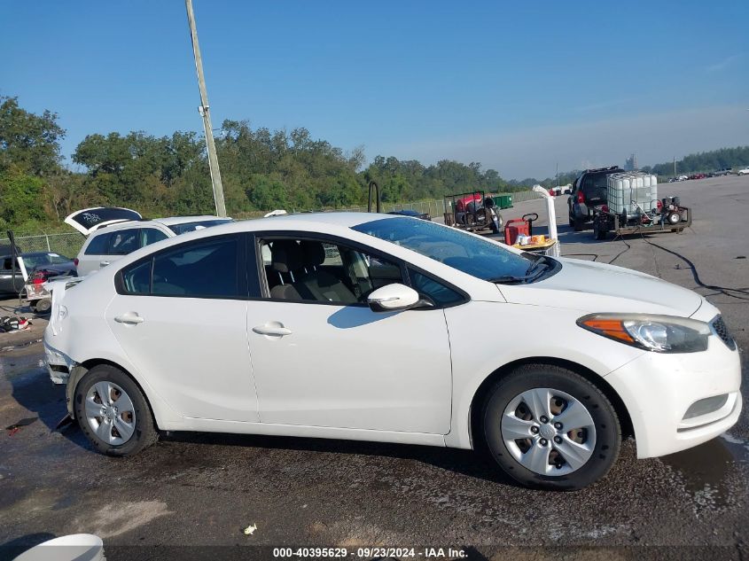 2016 Kia Forte Lx VIN: KNAFX4A67G5556803 Lot: 40395629