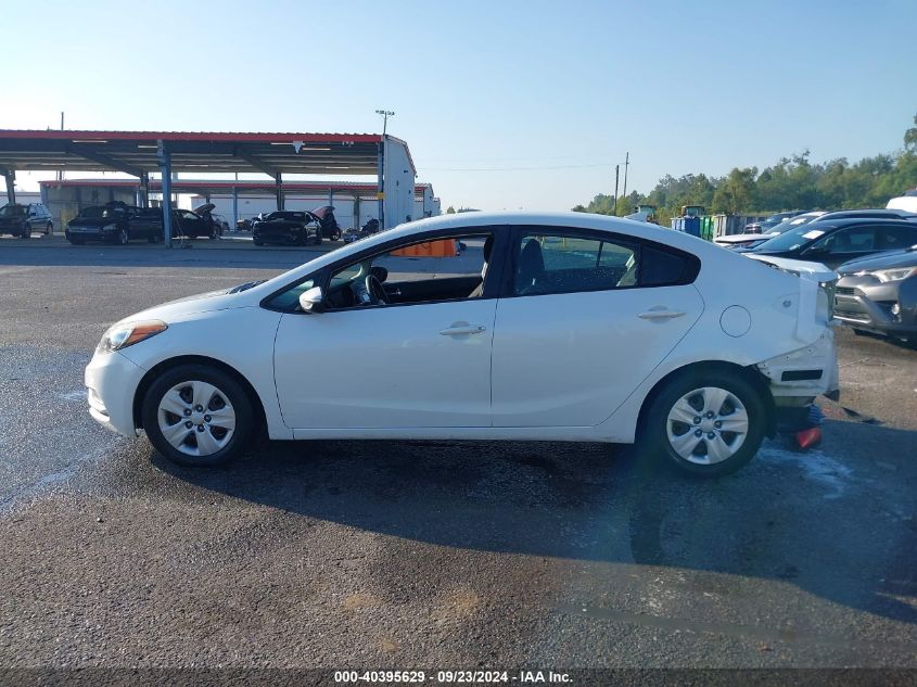 2016 Kia Forte Lx VIN: KNAFX4A67G5556803 Lot: 40395629