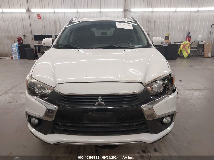 2016 Mitsubishi Outlander Sport Sel/Gt VIN: JA4AR4AW9GZ031719 Lot: 40395632