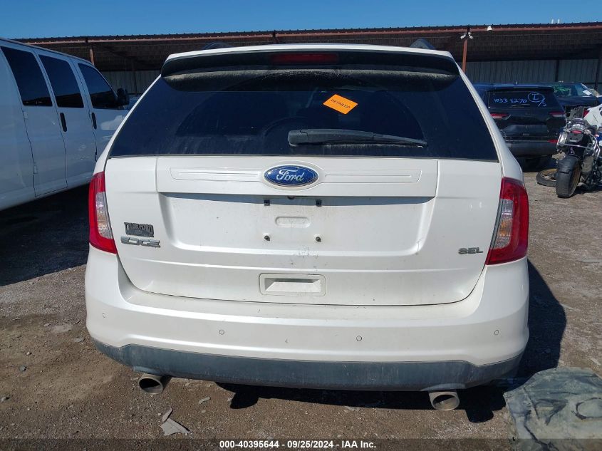 2013 Ford Edge Sel VIN: 2FMDK3JC4DBE25436 Lot: 40395644