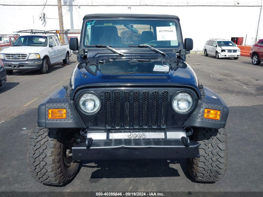 2004 Jeep Wrangler X VIN: 1J4FA39S04P722122 Lot: 40395646