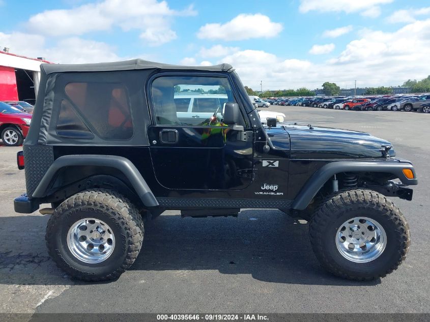 2004 Jeep Wrangler X VIN: 1J4FA39S04P722122 Lot: 40395646