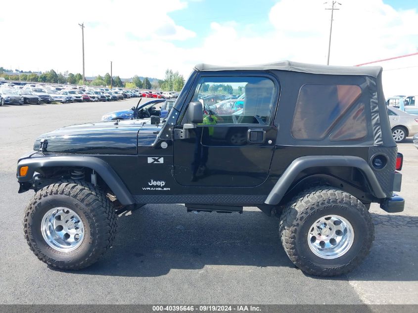 2004 Jeep Wrangler X VIN: 1J4FA39S04P722122 Lot: 40395646