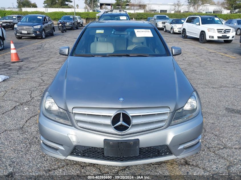 2012 Mercedes-Benz C 250 Luxury/Sport VIN: WDDGF4HB4CR217003 Lot: 40395650