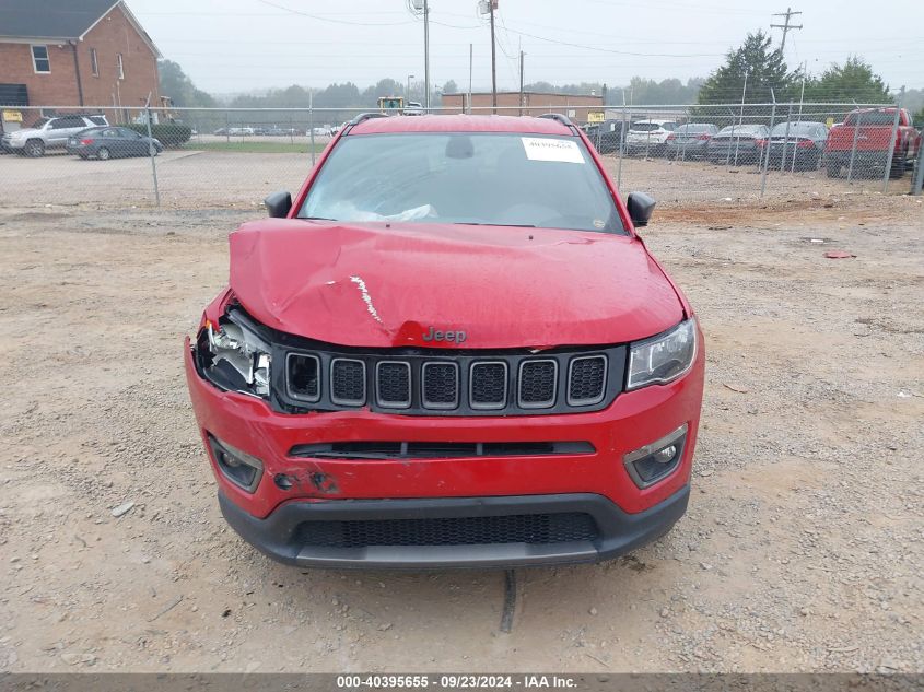 2021 Jeep Compass 80Th Edition VIN: 3C4NJDEB1MT603553 Lot: 40395655