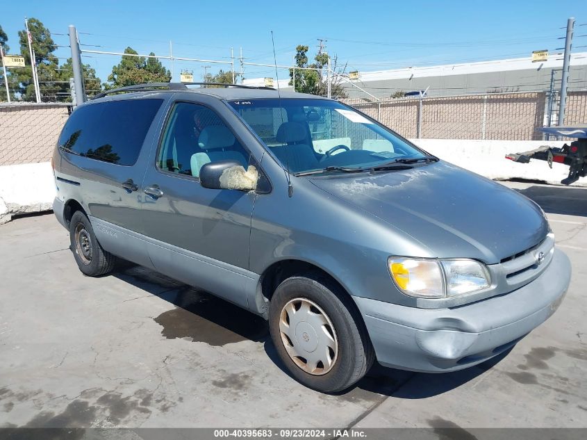 1998 Toyota Sienna Le VIN: 4T3ZF13C3WU078651 Lot: 40395683