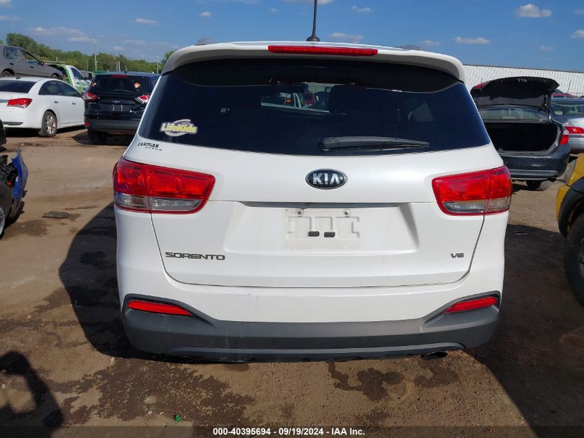 2017 KIA SORENTO 3.3L LX - 5XYPG4A53HG297461