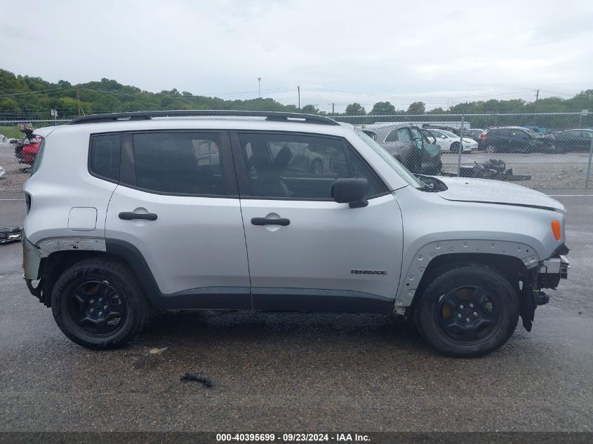 2017 Jeep Renegade Sport VIN: ZACCJAAB1HPG22659 Lot: 40395699