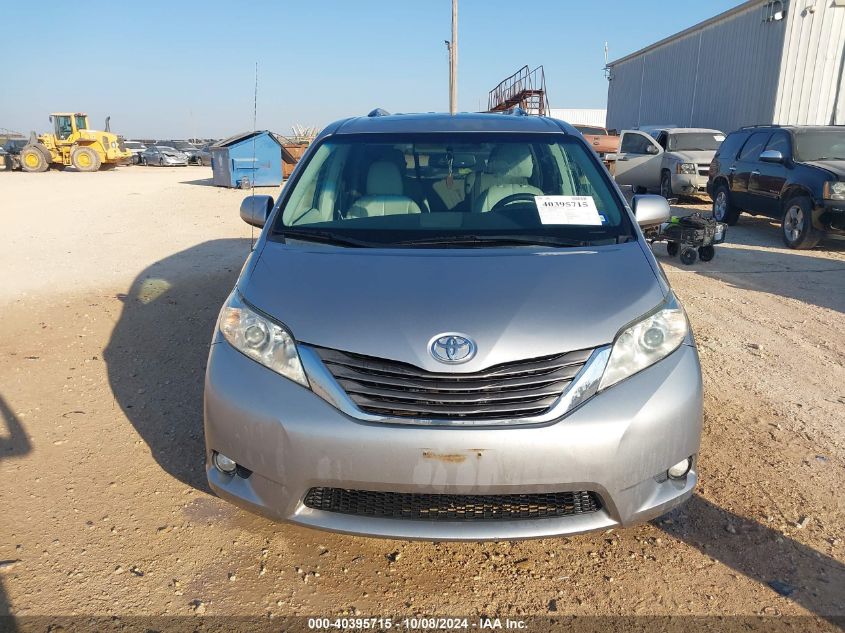 5TDYK3DC9DS352659 2013 Toyota Sienna Xle V6 8 Passenger