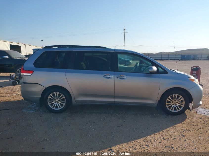 5TDYK3DC9DS352659 2013 Toyota Sienna Xle V6 8 Passenger