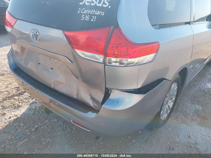 5TDYK3DC9DS352659 2013 Toyota Sienna Xle V6 8 Passenger