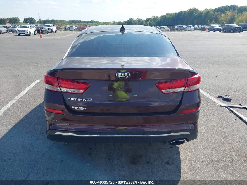 2020 Kia Optima Lx VIN: 5XXGT4L30LG401117 Lot: 40395723