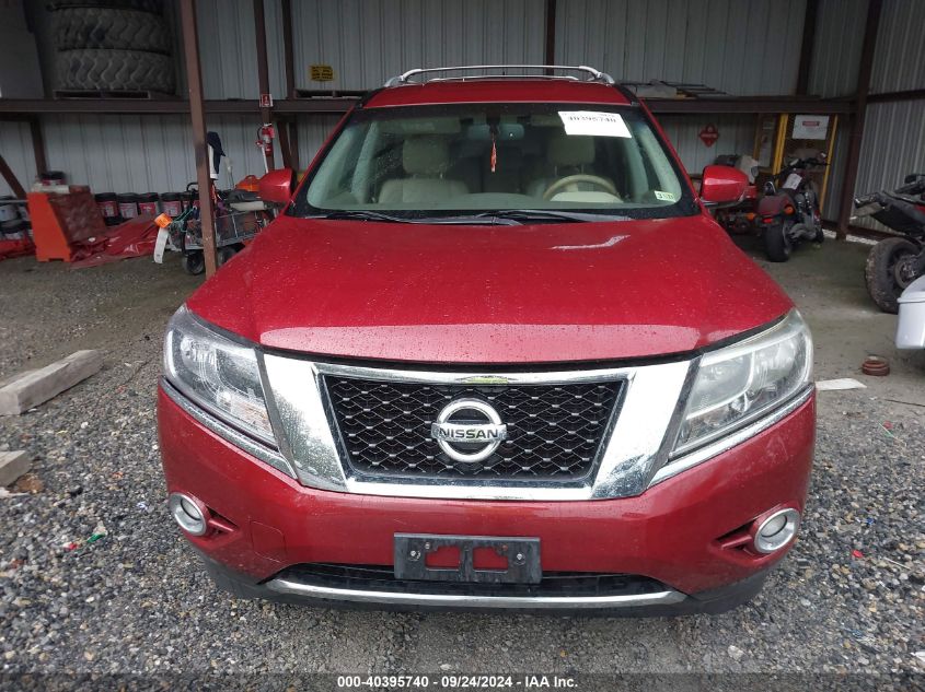 2013 Nissan Pathfinder Sl VIN: 5N1AR2MM7DC610707 Lot: 40395740