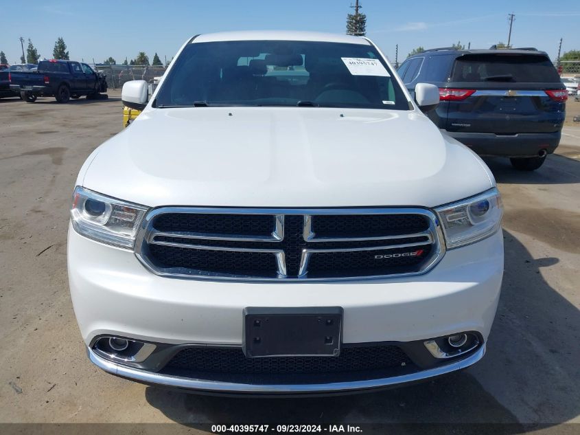 2016 Dodge Durango Sxt VIN: 1C4RDHAG5GC432968 Lot: 40395747