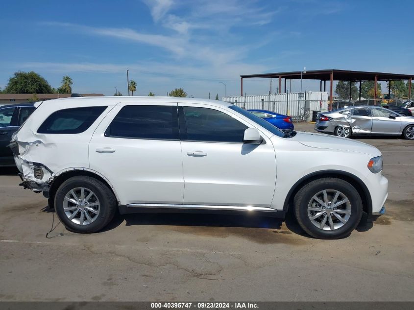 2016 Dodge Durango Sxt VIN: 1C4RDHAG5GC432968 Lot: 40395747