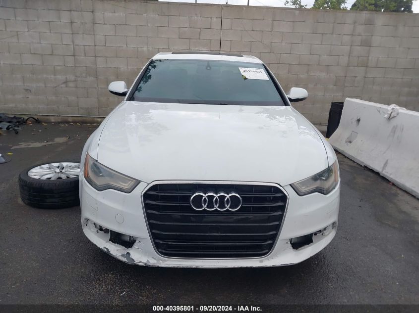 2012 Audi A6 2.0T Premium VIN: WAUDFAFC4CN160068 Lot: 40395801