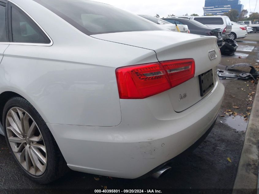 2012 Audi A6 2.0T Premium VIN: WAUDFAFC4CN160068 Lot: 40395801