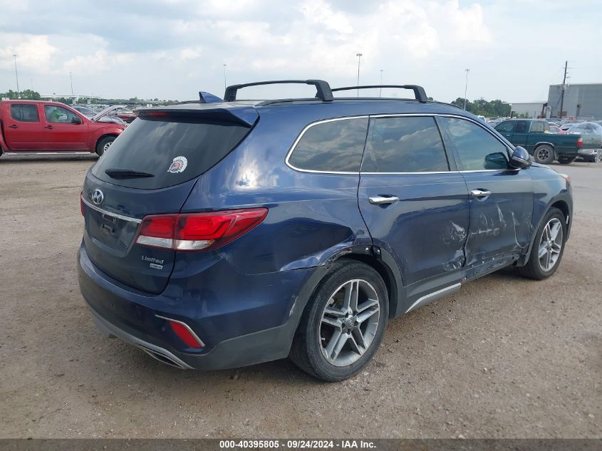 2017 HYUNDAI SANTA FE LIMITED ULTIMATE - KM8SR4HF4HU241235