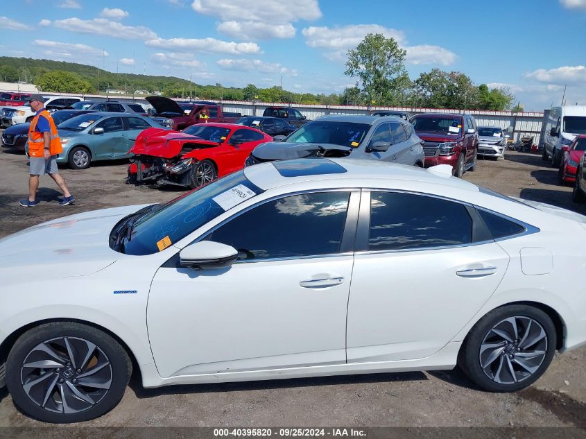 2019 Honda Insight Touring VIN: 19XZE4F98KE018455 Lot: 40395820