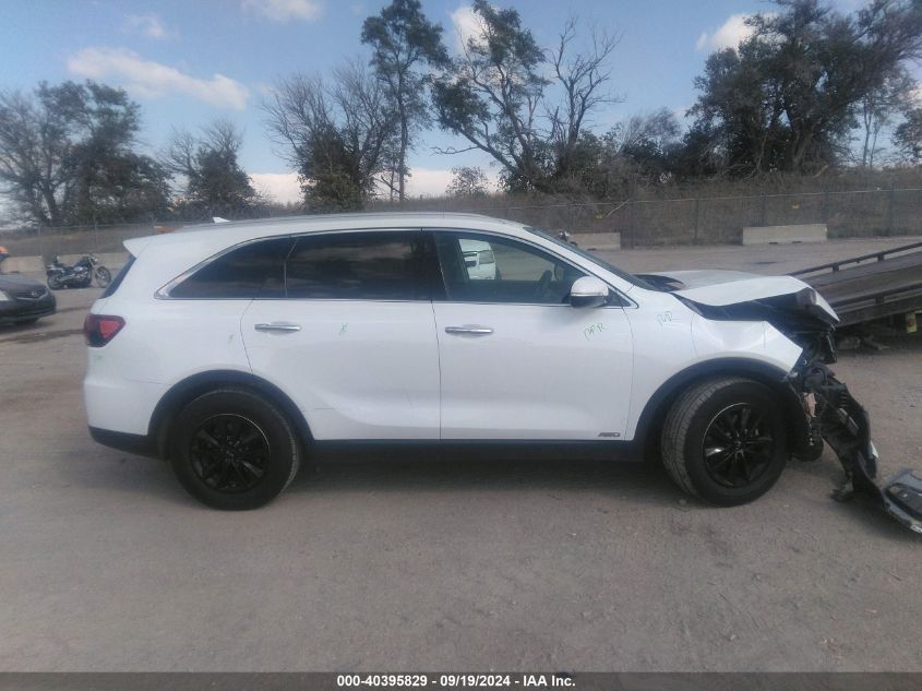 2019 Kia Sorento 2.4L Lx VIN: 5XYPGDA33KG435473 Lot: 40395829